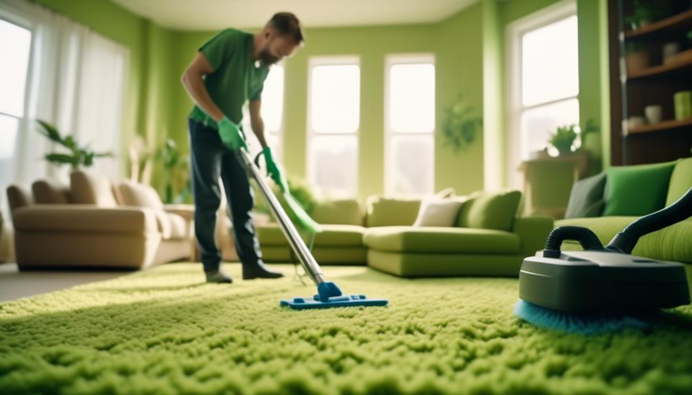 chemical free carpet cleaning benefits