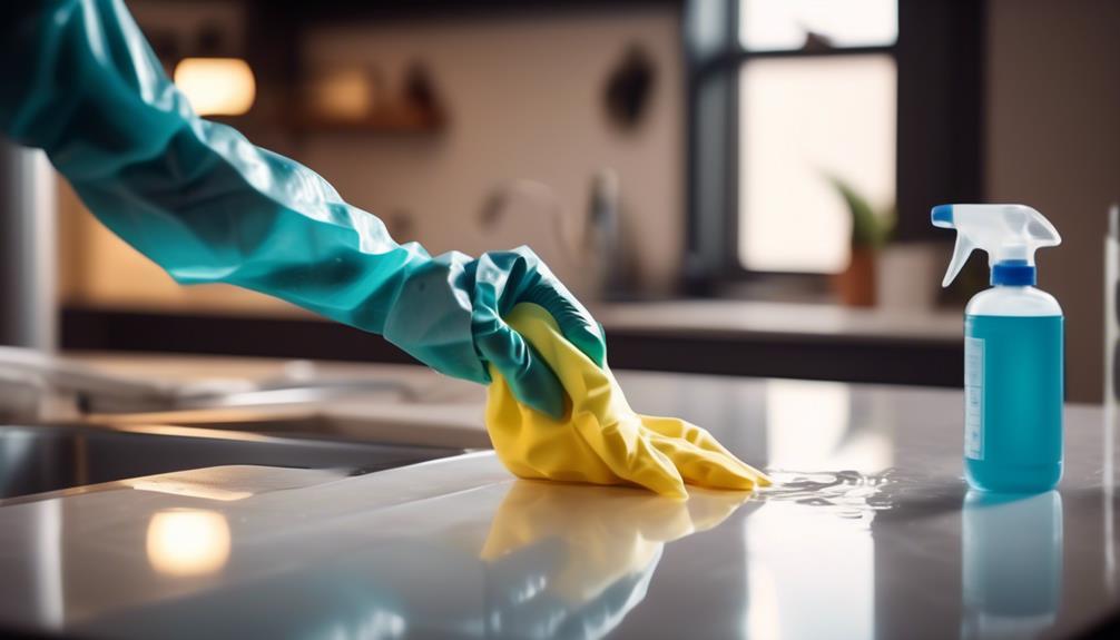 cleaning and sterilizing surfaces
