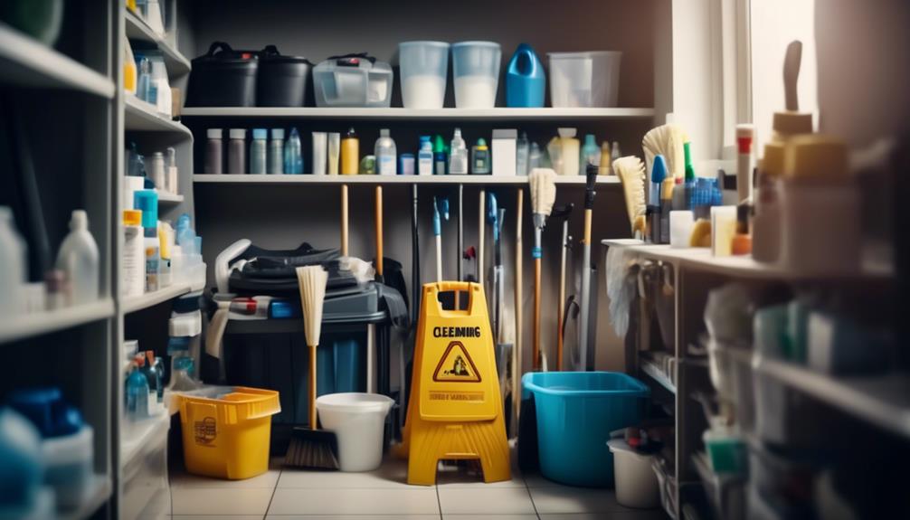 cleaning equipment preparation process