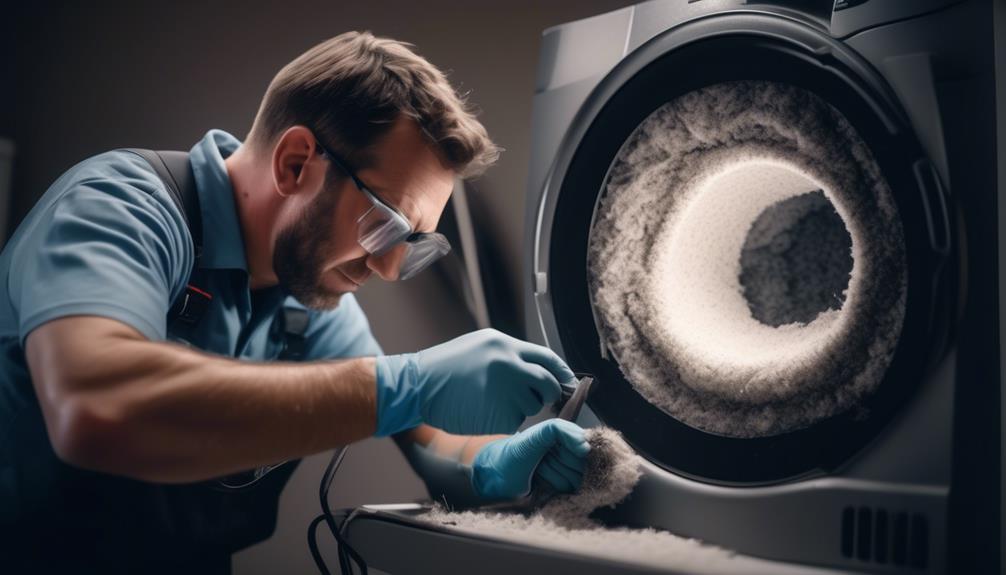 deep cleaning for dryer vents