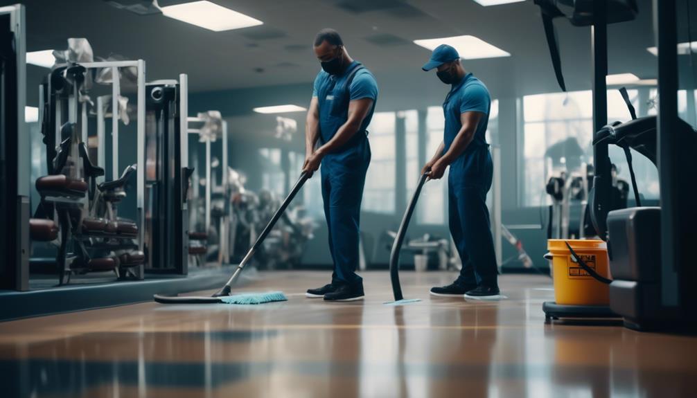 gym cleanliness and maintenance