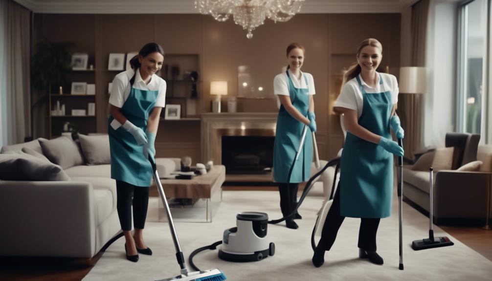 highly skilled cleaning professionals