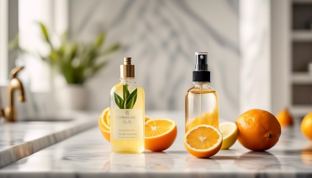 homemade citrus and aromatherapy sprays