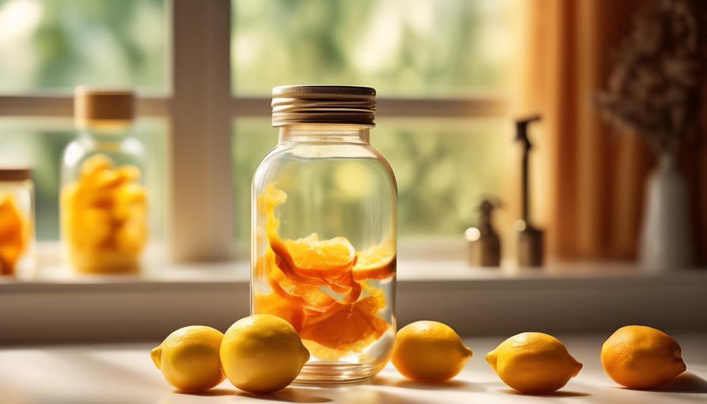 natural cleaning with citrus