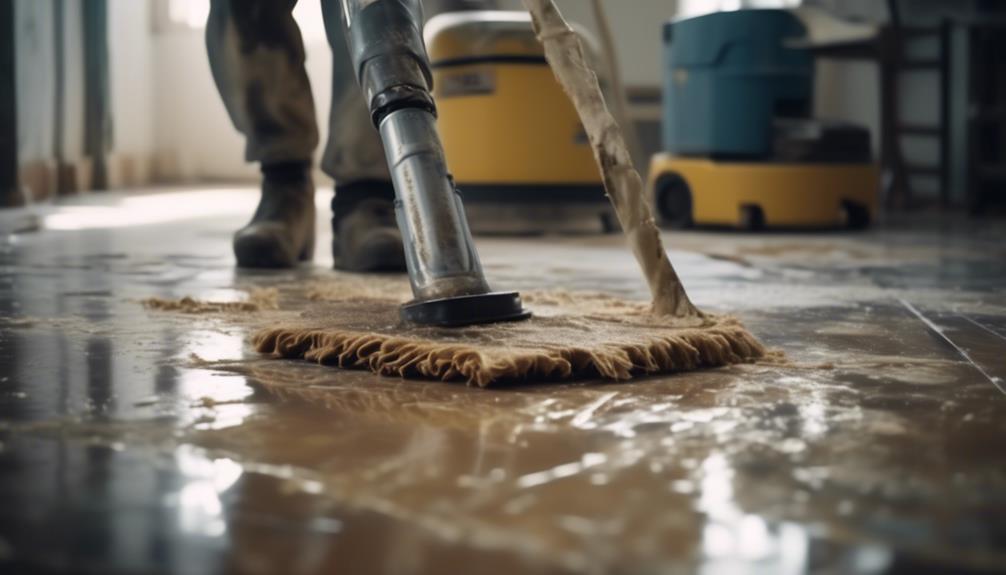 removing wax from floors