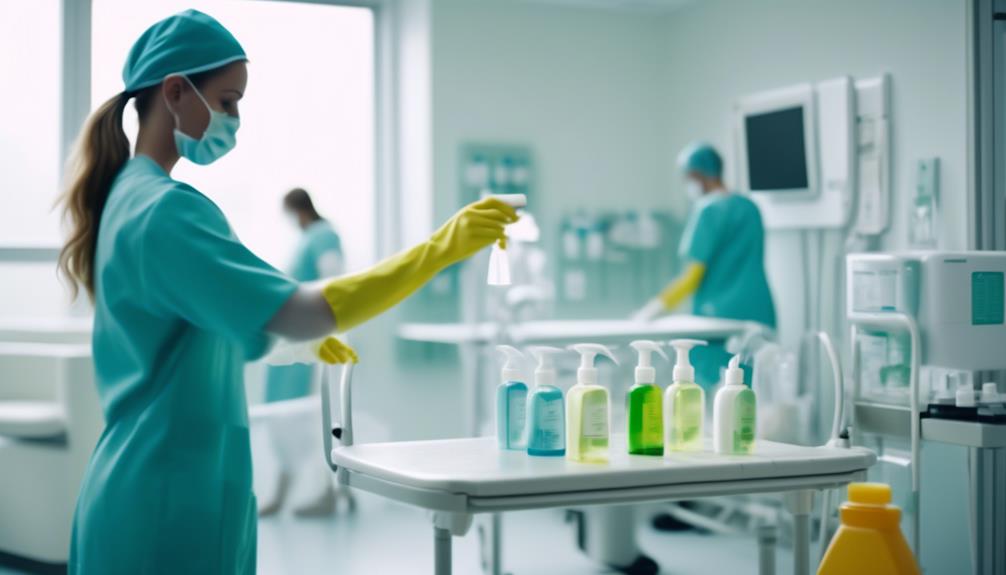sustainable cleaning options for medical facilities